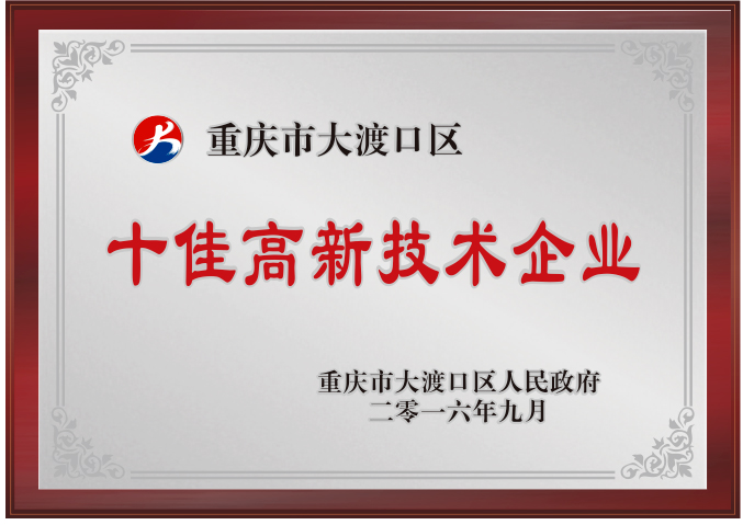 十佳高新技术企业